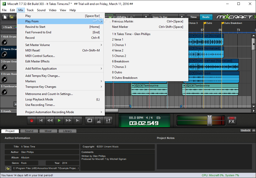 Mixcraft Mp3 Record Pc Screen