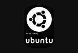 Black Ubuntu Logo